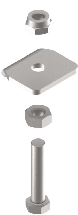 Juego de tornillos del amortiguador - 208220.001 - Amortiguador