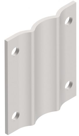 Placa de montaje tipo F1 - 403526.001 - Soporte de rueda de apoyo