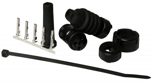 Conector de bayoneta de 5 polos