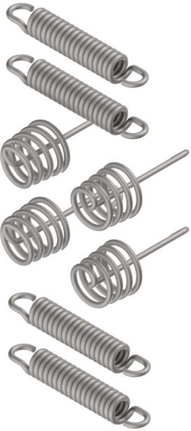 Juego de resortes - 405977.001 - Juego de zapatas de freno