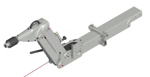 Dispositivo de sobrecarga tubo altura ajustable  - 706914.367 - Dispositivo de inercia
