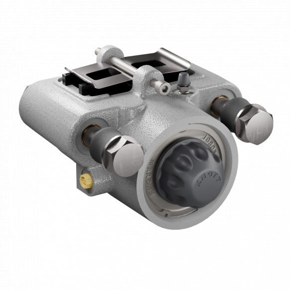 Freno hidráulico de pinza deslizante con resorte - 103201 - Frenos industriales