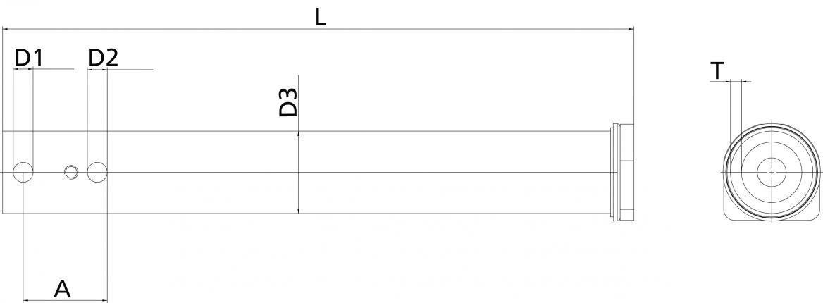 barra de tiro - 203146.001 - Biela de remolque