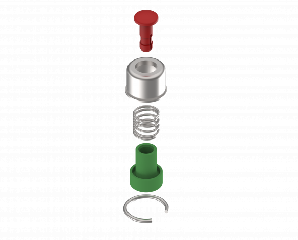 Juego de piezas de repuesto para dispositivo de seguridad