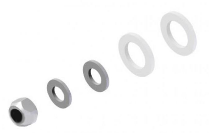 Juego de tornillos Palanca del freno de mano - 208230.001 - Palanca del freno de mano