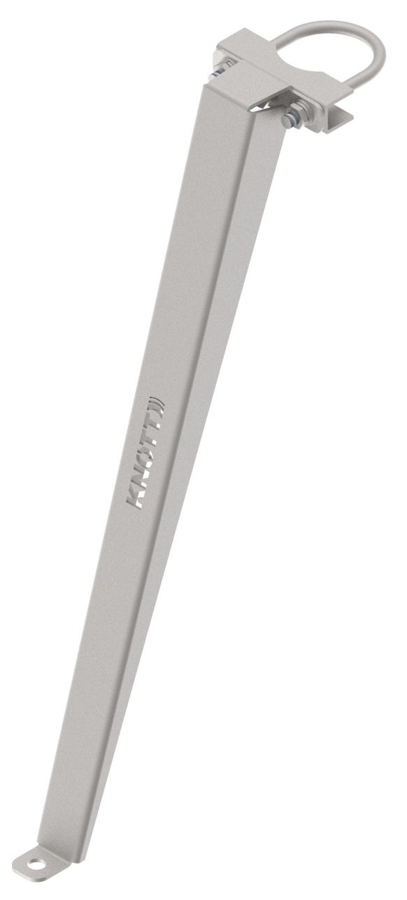 Soporte de rueda de apoyo Ángulo de montaje 124° - 209717.002 - Soporte de rueda de apoyo