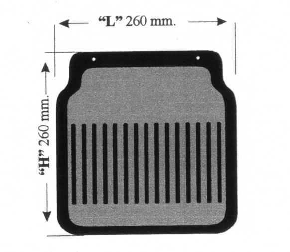 Falidilla remolque de coche - 400086.085 - Faldilla guardabarros