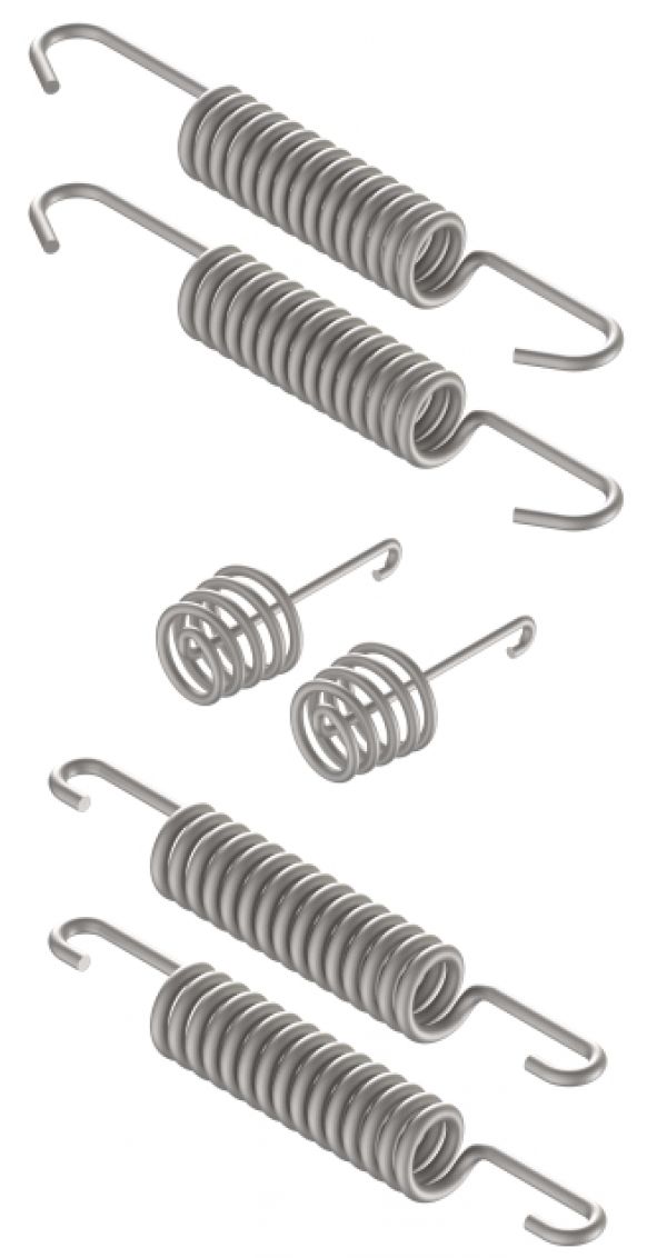 Juego de resortes - 400725.001 - Juego de zapatas de freno