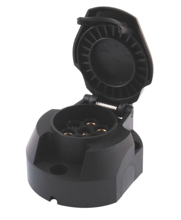 Base de enchufe de 7 polos - 401385.001 - Enchufes/Tomas