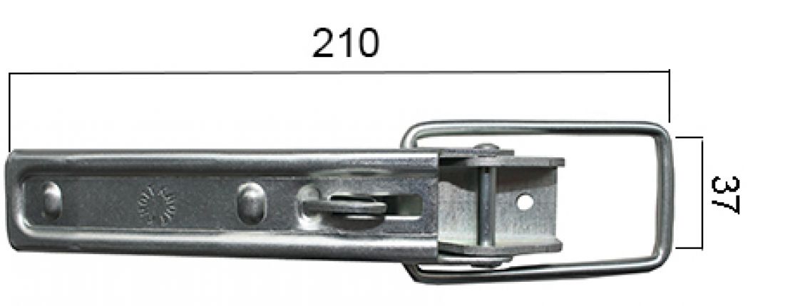 Cerradura excéntrica - 401552.006 - Cierres