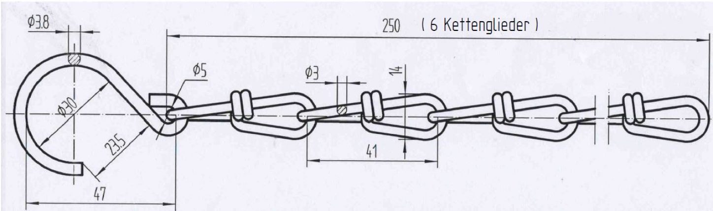 Cadena de seguridad - 402187.001 - Cierres