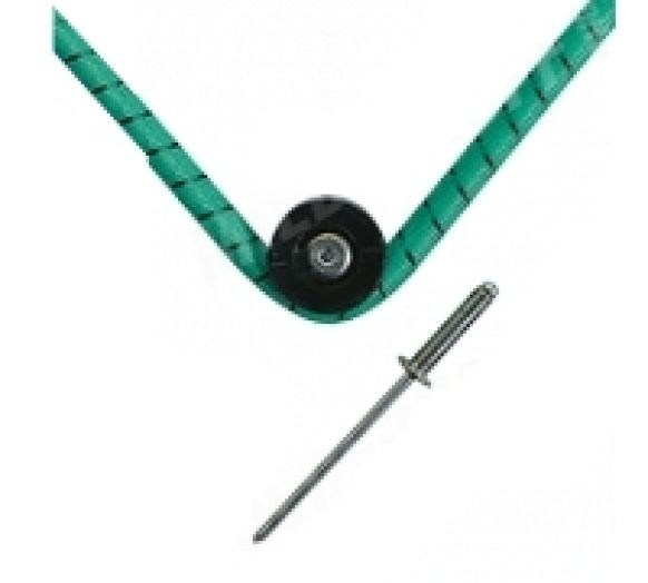 Pomo redondo - 402419.001 - Fijación de la lona