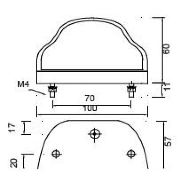Regpoint - 402523.001 - Luces de matrícula