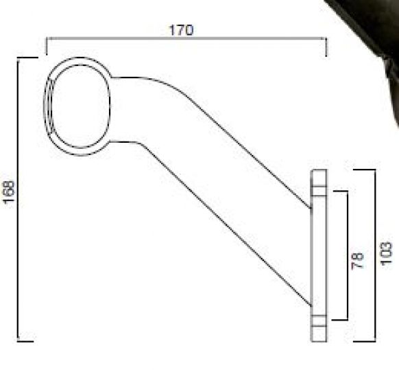 Superpoint 2 "Estándar" - 402574.001 - Piloto lateral de galibo