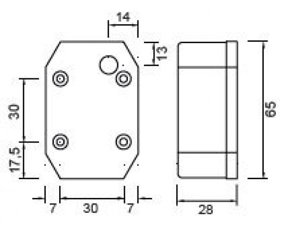 Flexipoint 1 - 402603.001 - Luces de posición