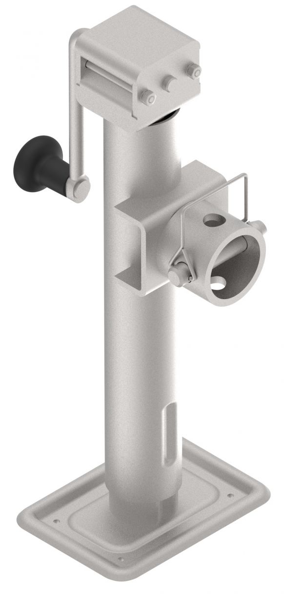 Pie de apoyo plegable - 402617.001 - Ruedas de apoyo