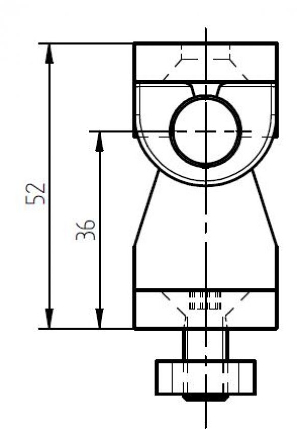 Bisagra de puerta trasera - 403327.001 - Bisagras