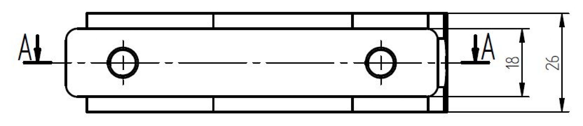 Bisagra de puerta trasera - 403327.001 - Bisagras