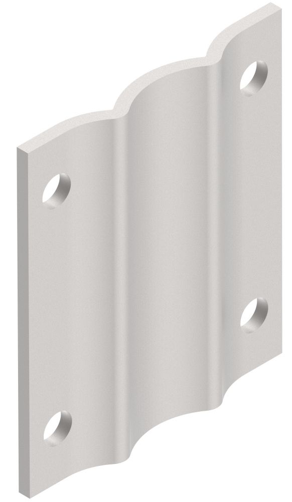 Placa de montaje tipo F1 - 403526.001 - Soporte de rueda de apoyo