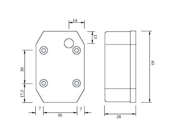Flexipoint 1 - 403578.001 - Piloto lateral de galibo