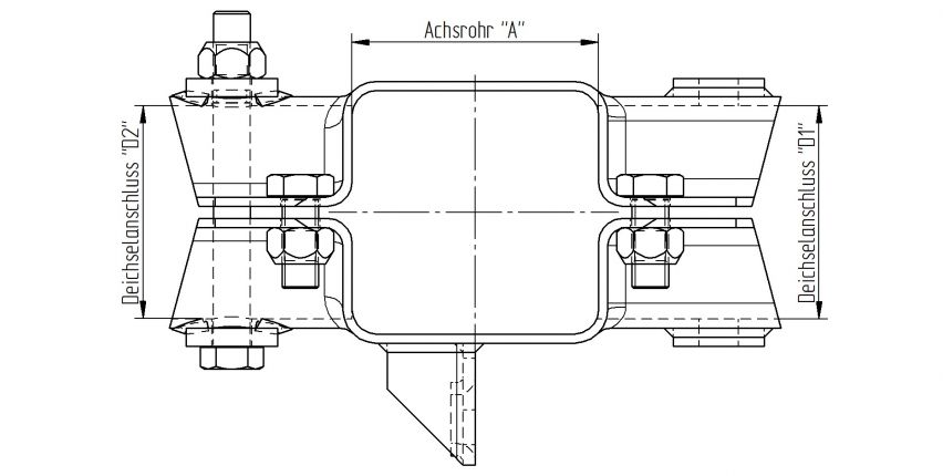 Placa de sujeción arriba y abajo