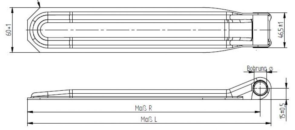 Bisagra de solapa - 404273.001 - Bisagras