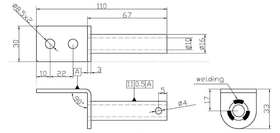 Pasador de bisagra - 404274.001 - Bisagras