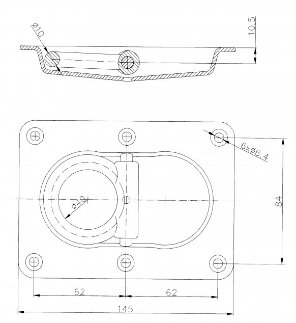 Receso de amarre con resorte - 404277.001 - Anclaje de fijación