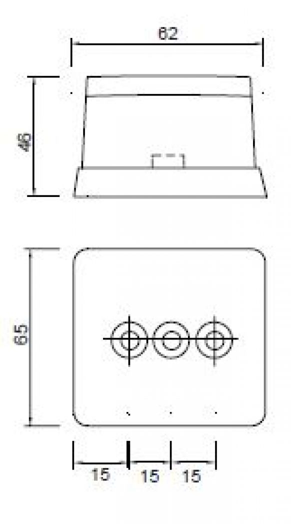 Sqaurepoint - 404522.001 - Luz de señalización lateral