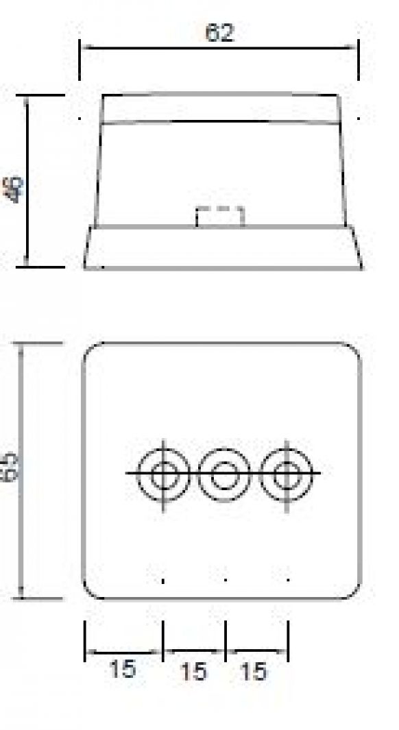 Squarepoint - 404527.001 - Piloto lateral de galibo