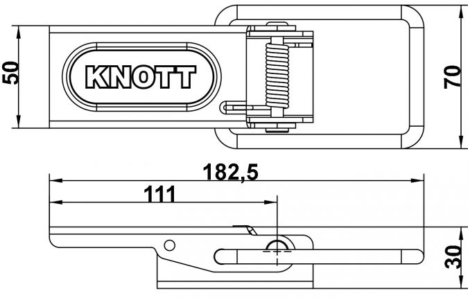 Cerradura excéntrica - 404940.001 - Cierres