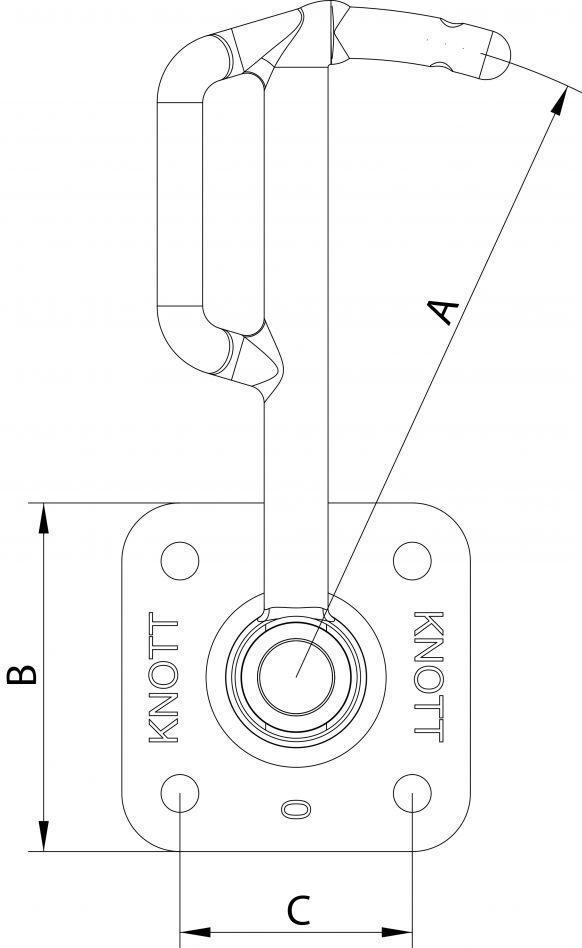 Cierre aldabilla gancho - 405847.001 - Cierres