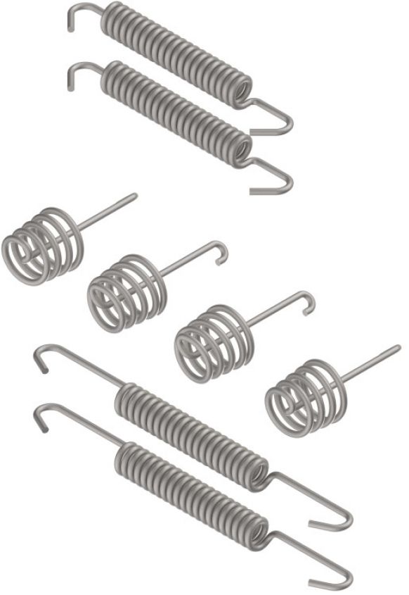 Juego de resortes - 405979.001 - Juego de zapatas de freno