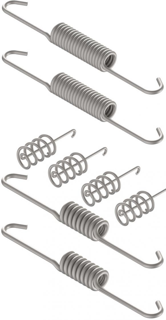 Juego de resortes - 406168.001 - Juego de zapatas de freno