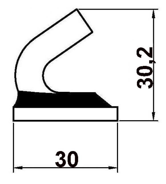 Contraparte cerradura cerrojo pasador gancho - 406187.001 - Cierres