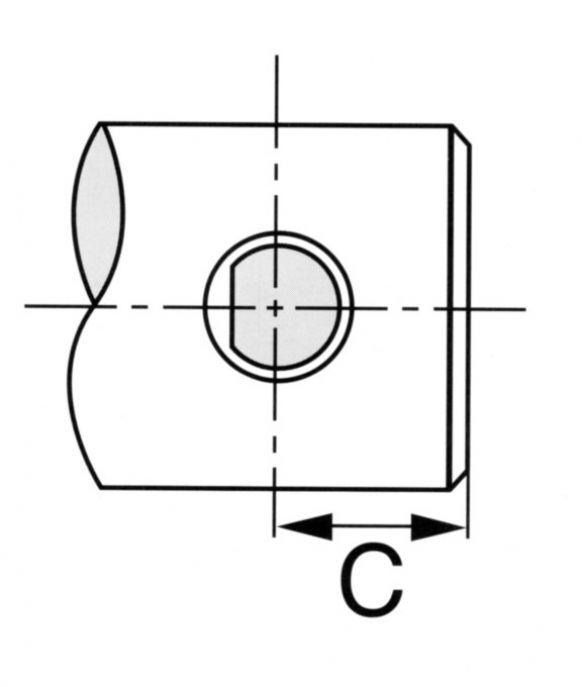 Pin de cerradura pasador O Pin plegable - 407807.005 - Pasador dividido plegable / pasador de resort