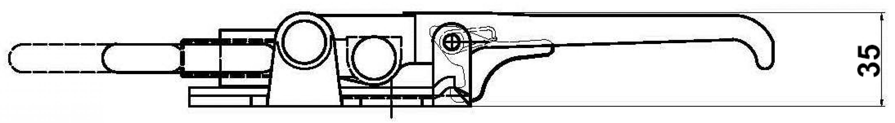 Cerradura excéntrica - 407974.001 - Cierres