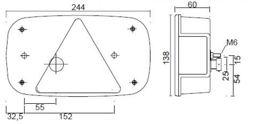 Multipoint 3 - 408792.001 - Luces traseras