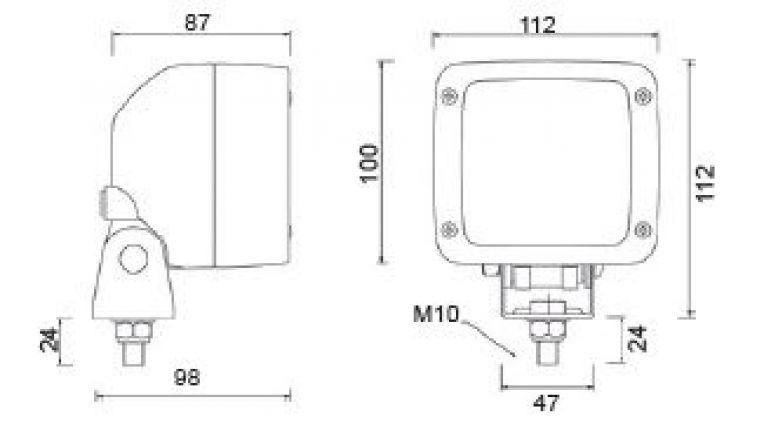 Luz de marcha atrás - 408798.001 - Luz de marcha atrás