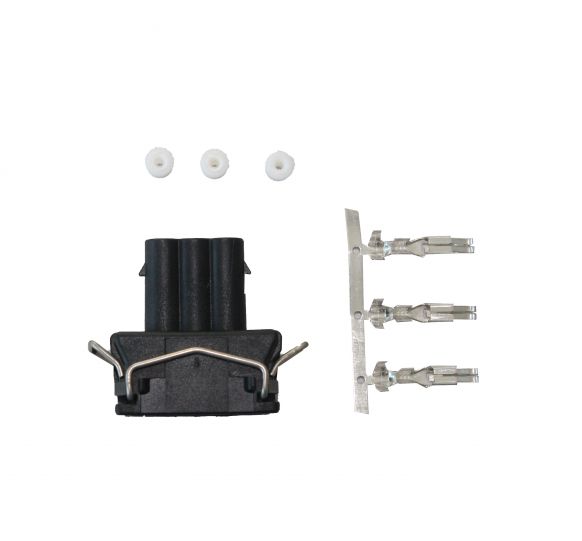 Roundpoint - conector de 3 pines hembra - 409016.001 - Accesorios y repuestos para las luces