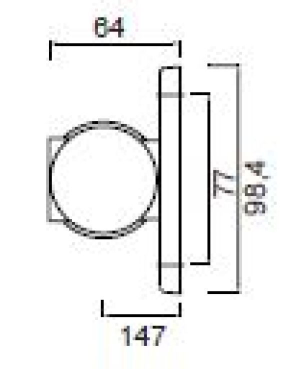 Superpoint 3 LED "montaje directo" - 409075.001 - Piloto lateral de galibo