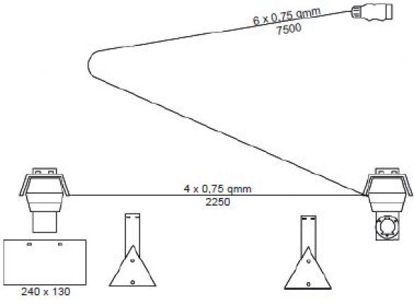 Luz del cable - 409084.001 - Luces de cable