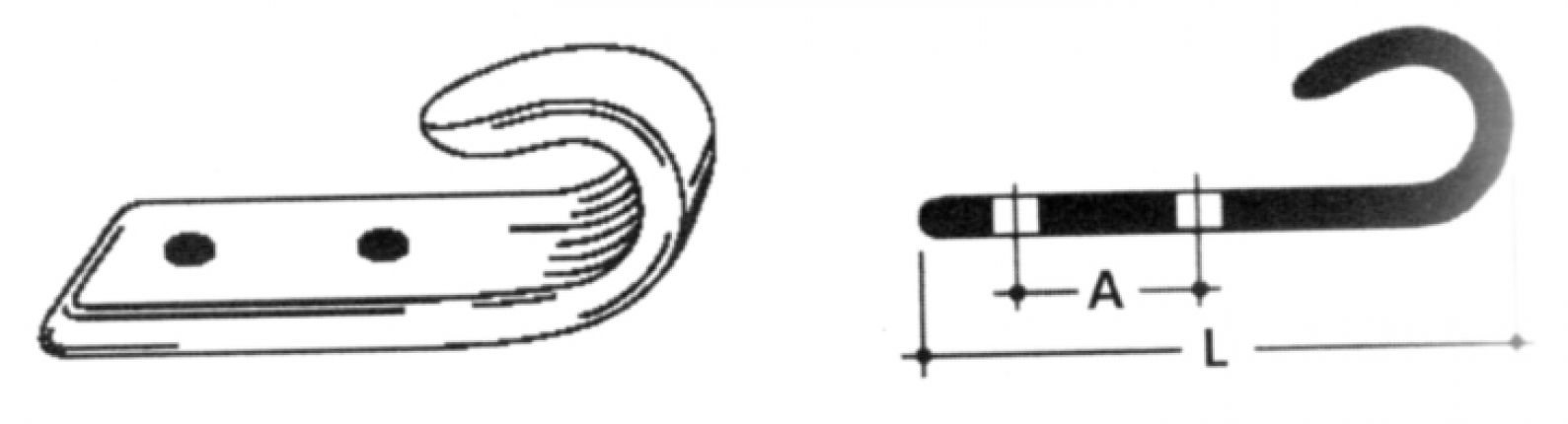 Ganchos de lona - 409984.001 - Lona y accesorios