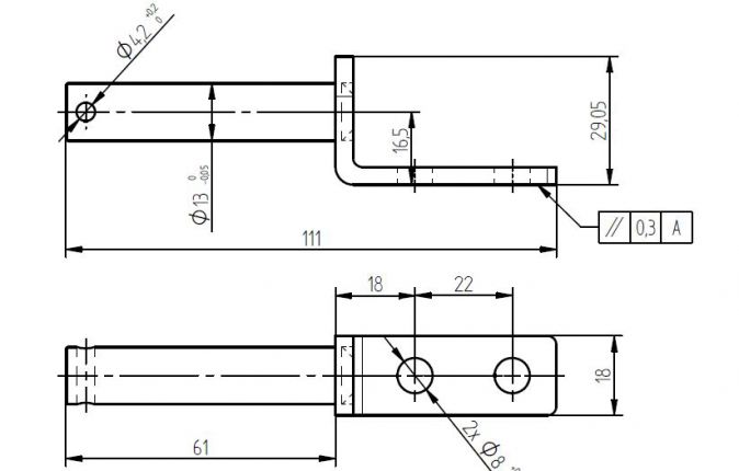 Pasador de bisagra - 413412.001 - Bisagras