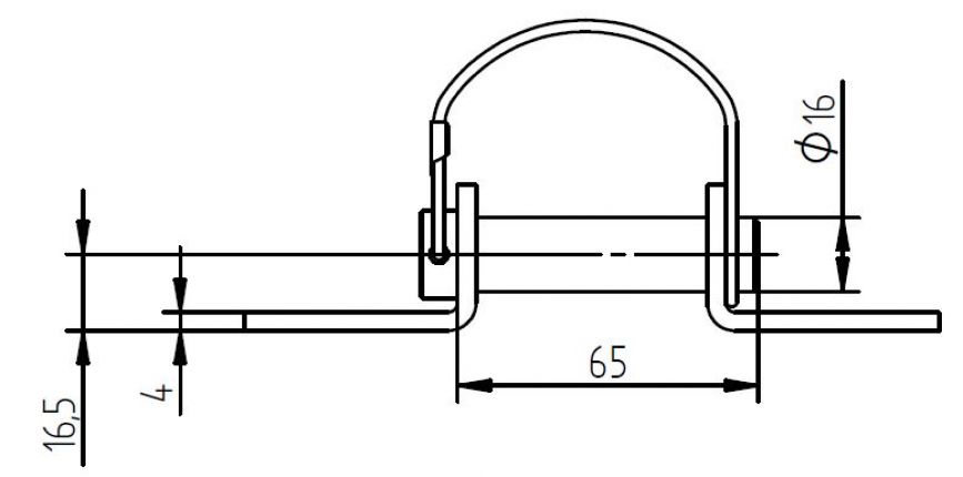 Pasador de bisagra - 413623.001 - Bisagras