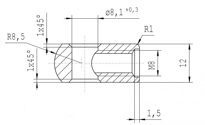 Ojo - 415547.001 - Resortes de gas assesorios