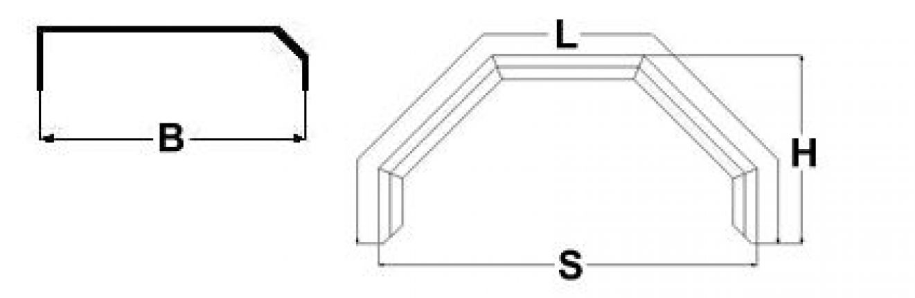 Guardabarros de aluminio de un eje cuadrado del rifle - 416816.001 - Guardabarros