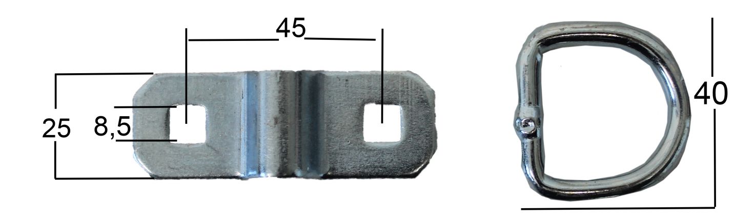 Anillo de amarre + enlace suelto - 417396.001 - Anclaje de fijación