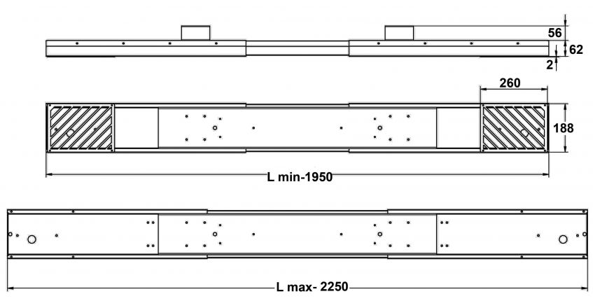 Barras transversales de iluminación - 419428.001 - Luces transversales