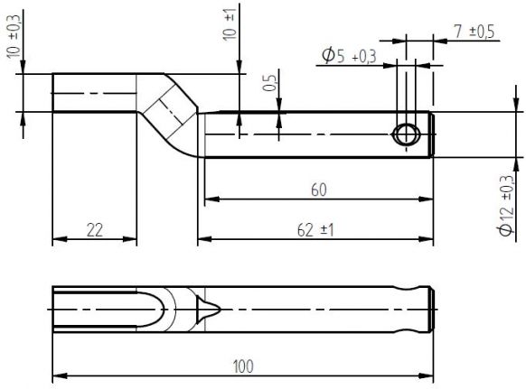 Pasador de bisagra - 420089.001 - Bisagras